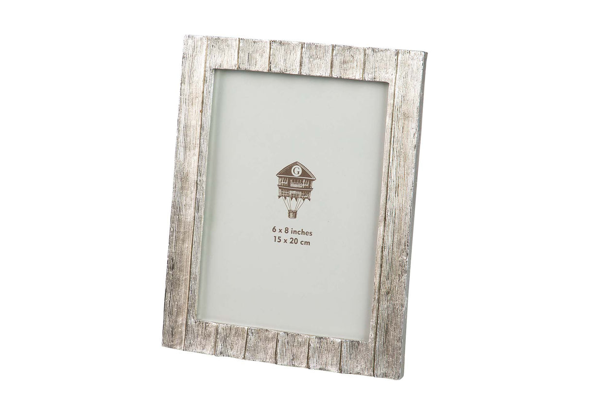 Porks en résine argentée 15x20 cm