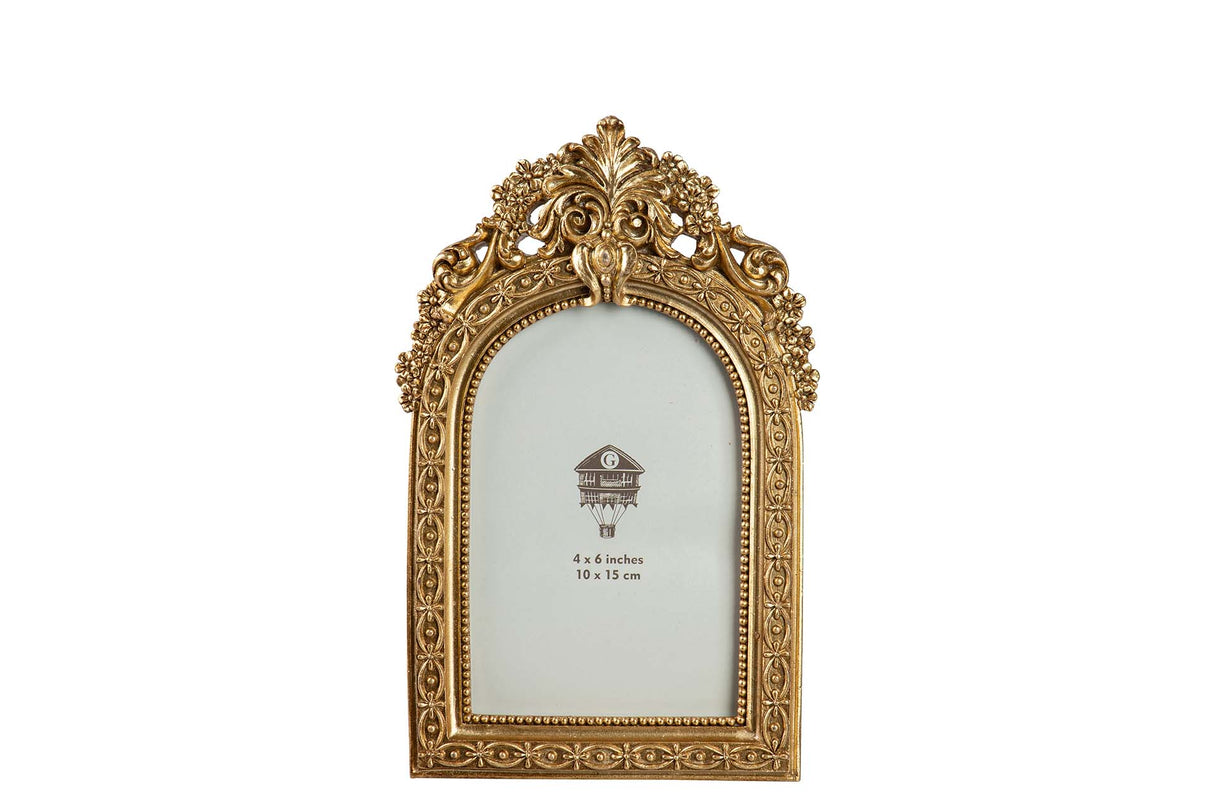 Portfotos de résine d'or 10x15 cm