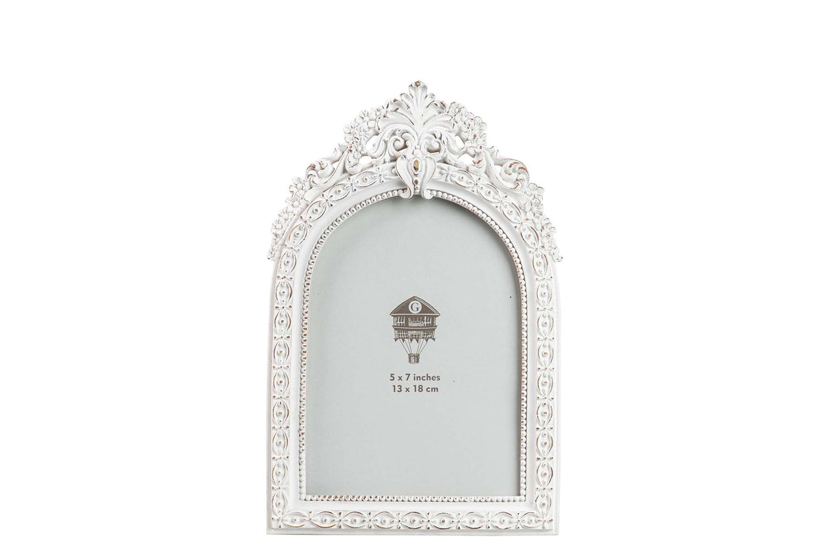 Porks de résine blanche 13x18 cm