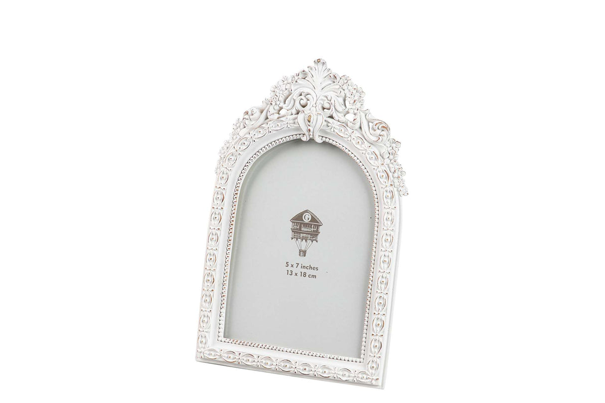 Porks de résine blanche 13x18 cm