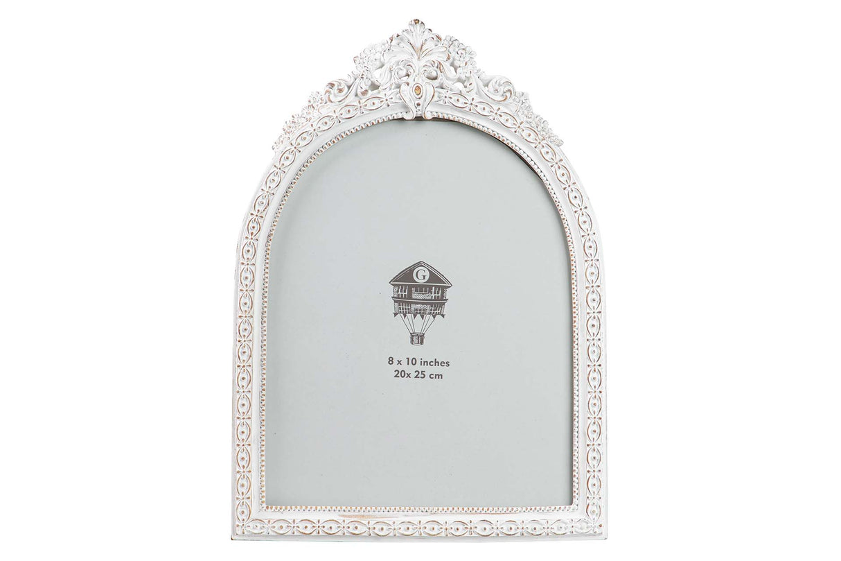 Weiße Harz -Pors 20x25 cm