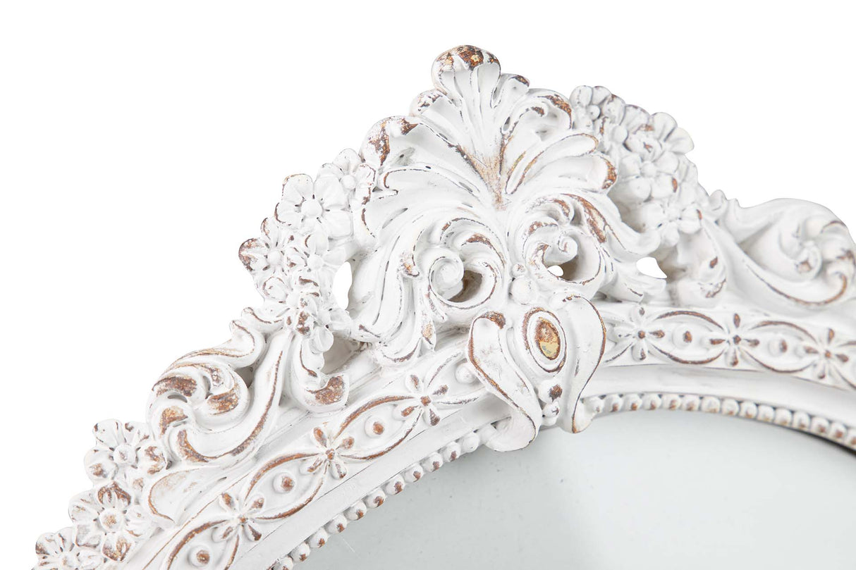 Weiße Harz -Pors 20x25 cm