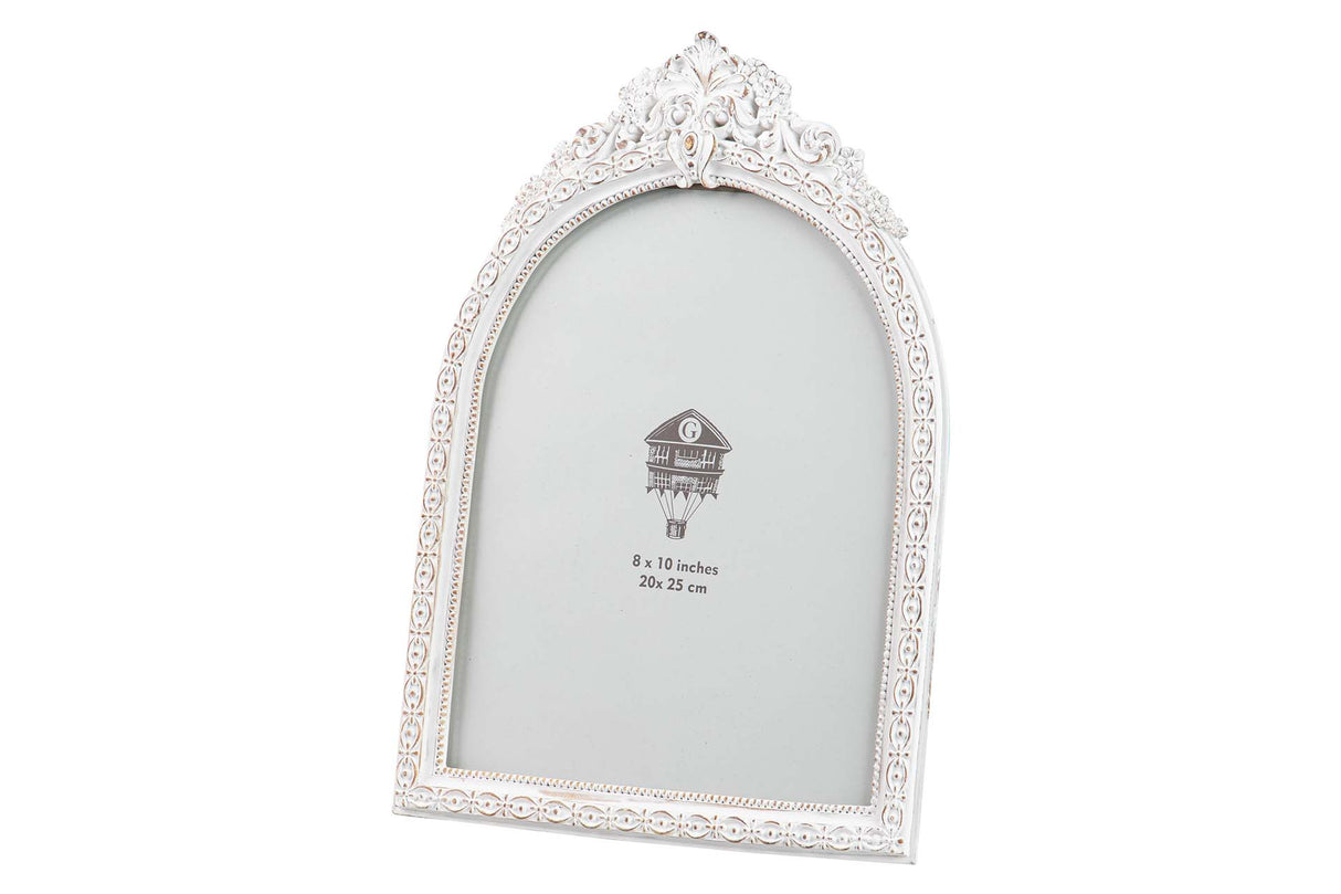 Weiße Harz -Pors 20x25 cm