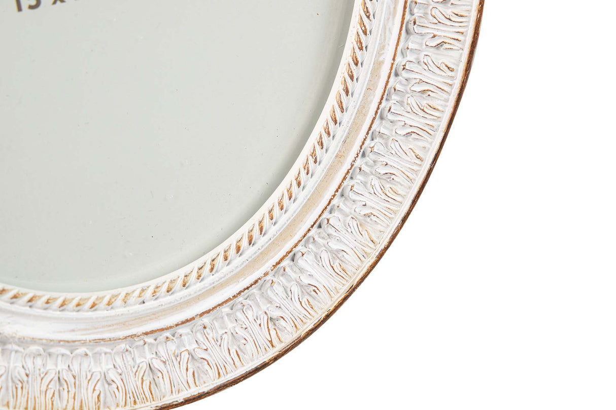 Porks de résine blanche 15x20 cm