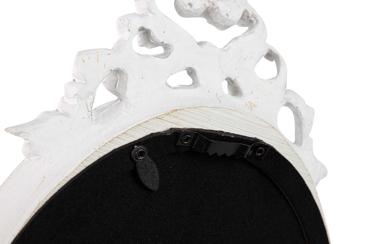 Porks de résine blanche 15x20 cm