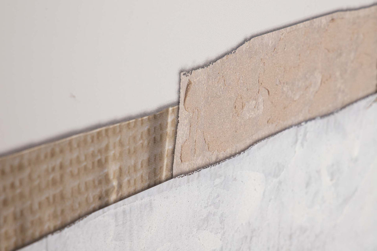 50% handgemalte Abstract Box 83x4x123 cm