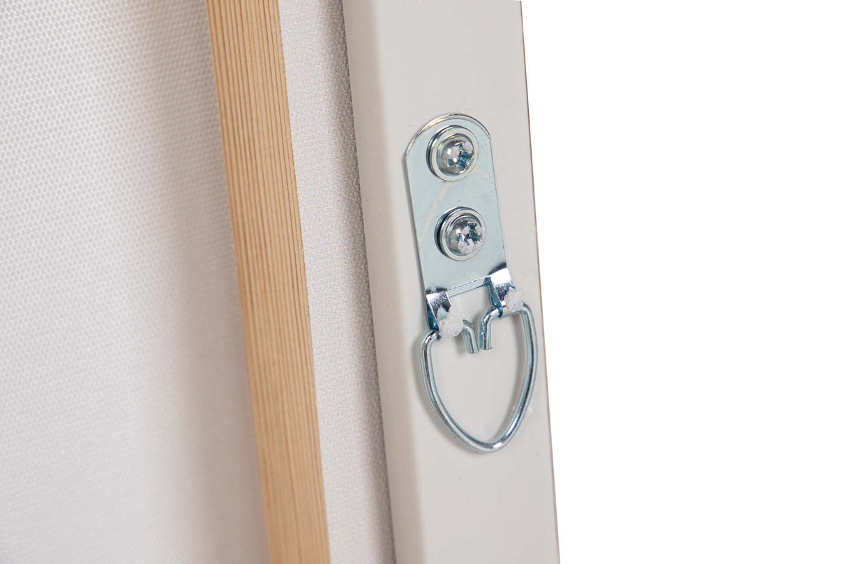 50% handgemalte Abstract Box 83x4x123 cm