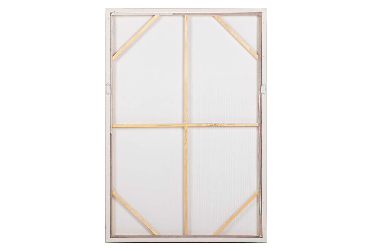 CUADRO ABSTRACTO 50% PINTADO A MANO 83x4x123 CM