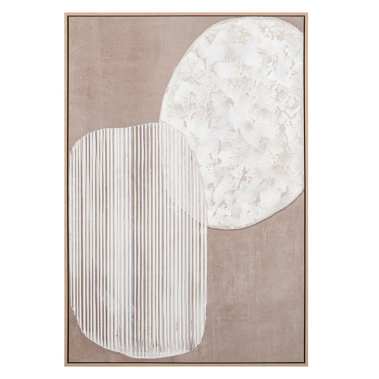 CUADRO ABSTRACTO 50% PINTADO A MANO 83x4x123 CM