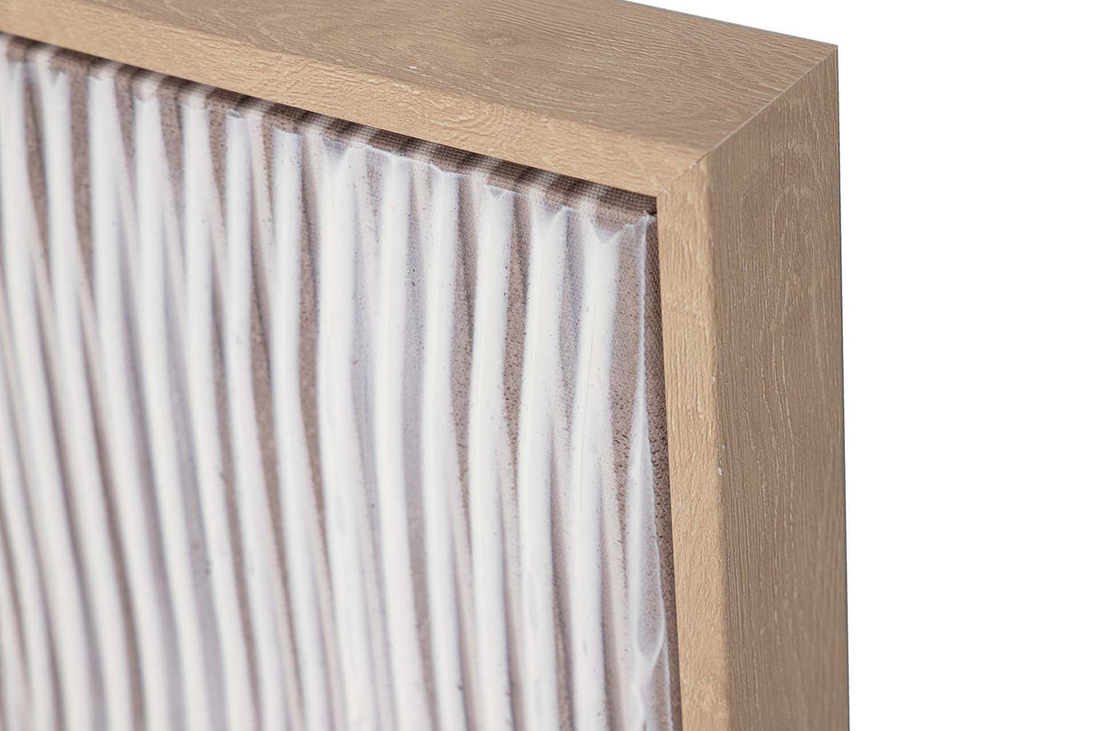 Setzen Sie 2 Tabellen 50% handgemalt 83x4x83 cm