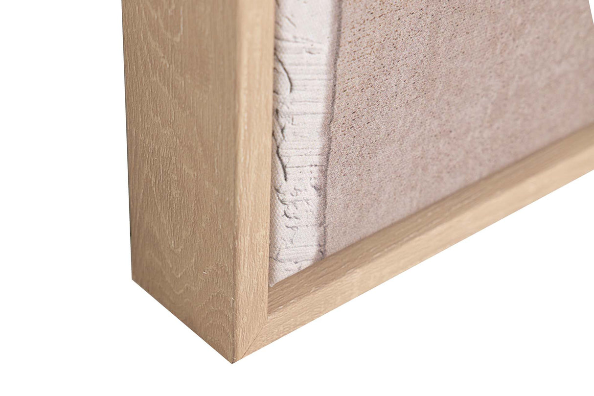 Setzen Sie 2 Tabellen 50% handgemalt 83x4x83 cm