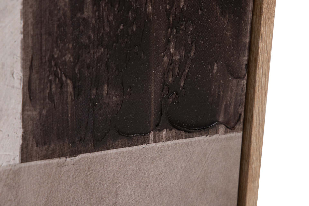 SET 2 CUADROS 50% PINTADO A MANO 63x4x83 CM