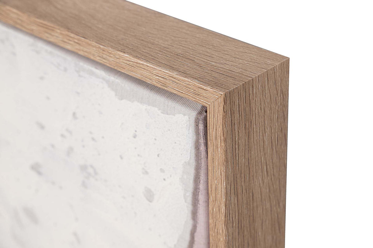 Setzen Sie 2 Tabellen 50% handgemalt 63x4x83 cm