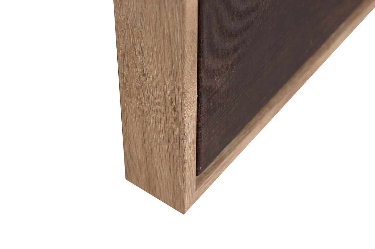 Setzen Sie 2 Tabellen 50% handgemalt 63x4x83 cm