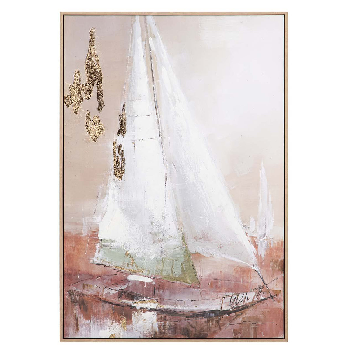 Tableau 50% peint à la main 83x4x123 cm