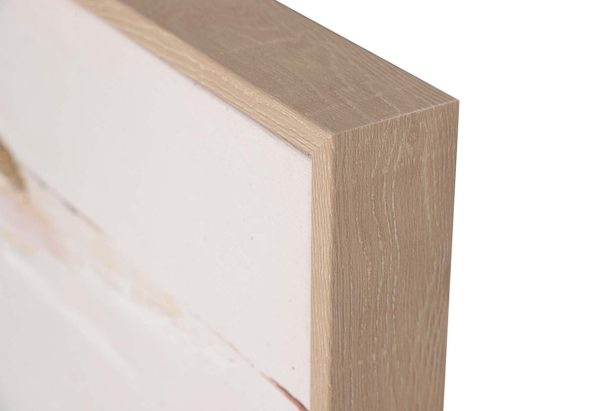 Bateaux à 50% peints à la main 123x4x83 cm