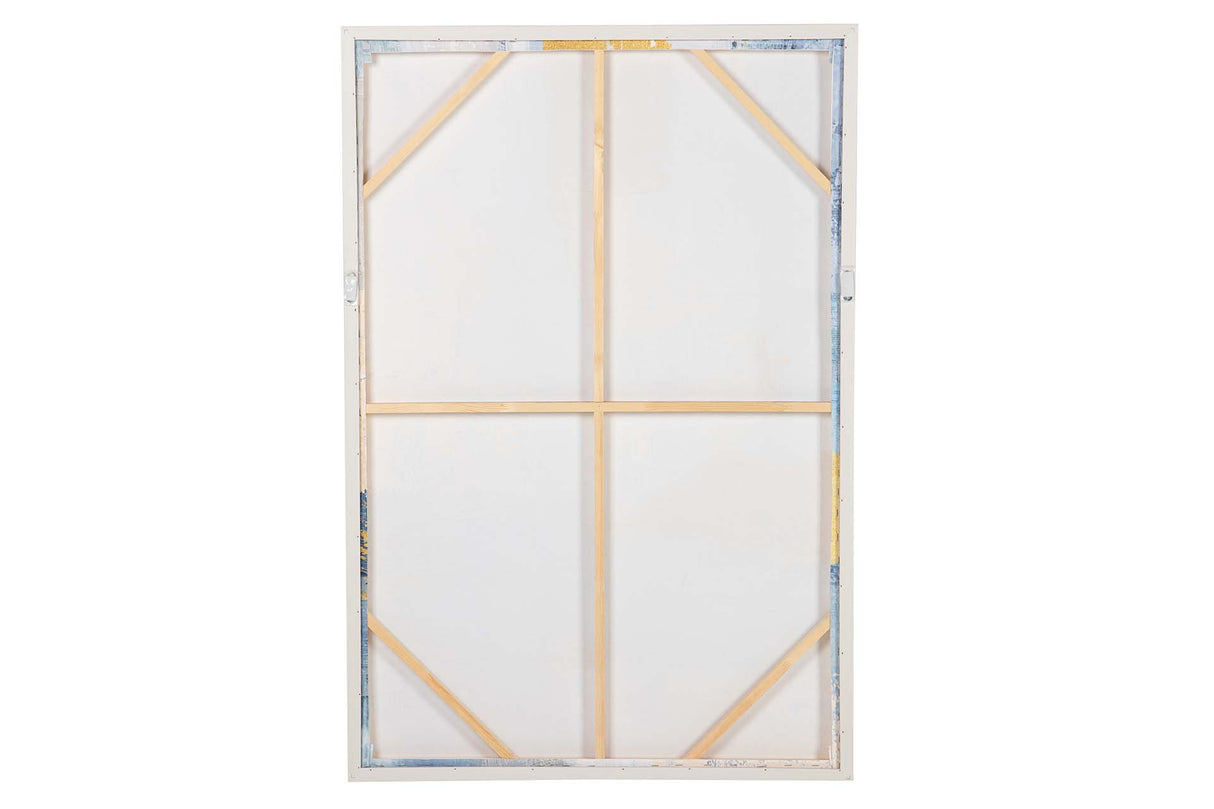 CUADRO ABSTRACTO 30% PINTADO A MANO 83x4x123 CM