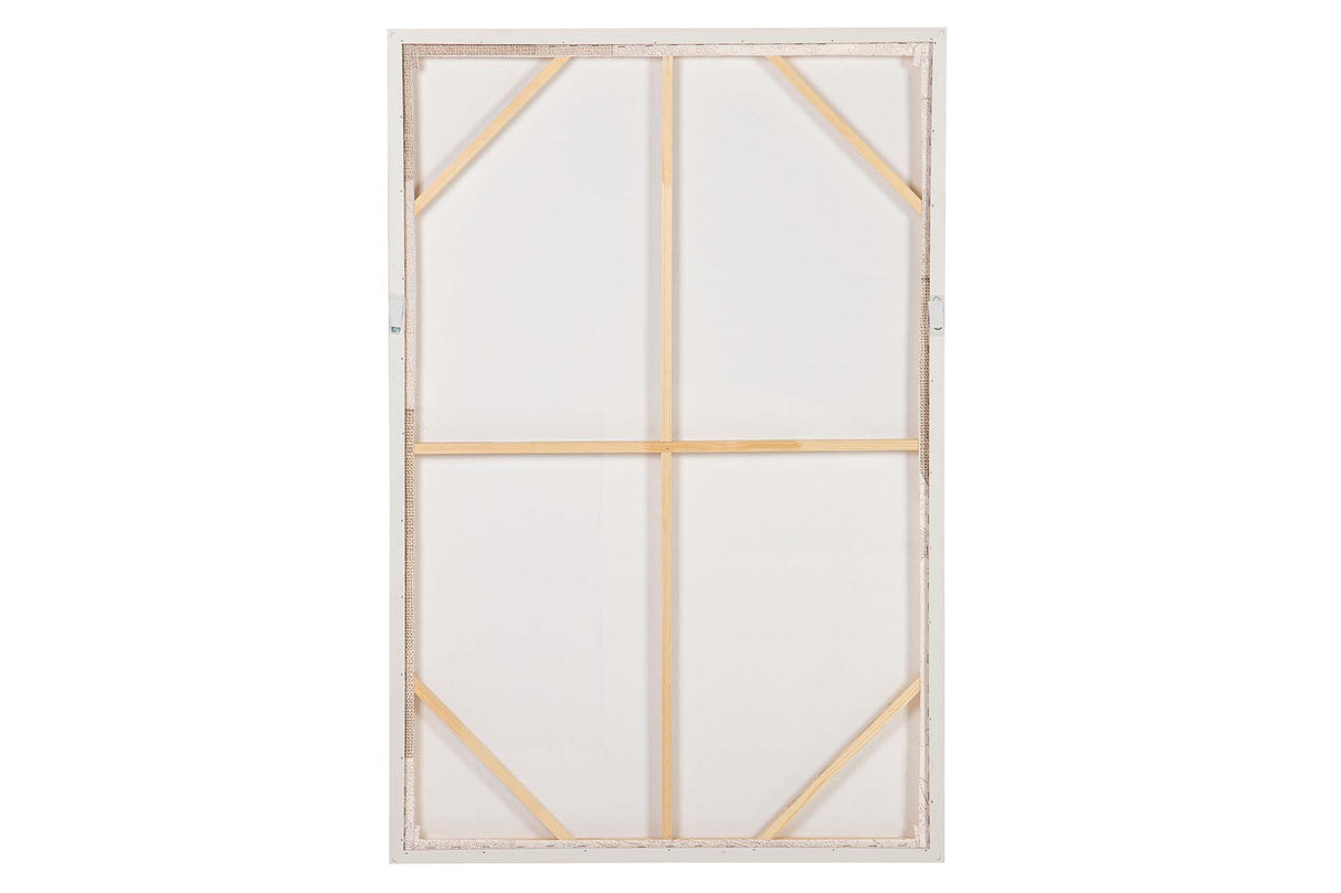 CUADRO ABSTRACTO 50% PINTADO A MANO 83x4x123 CM