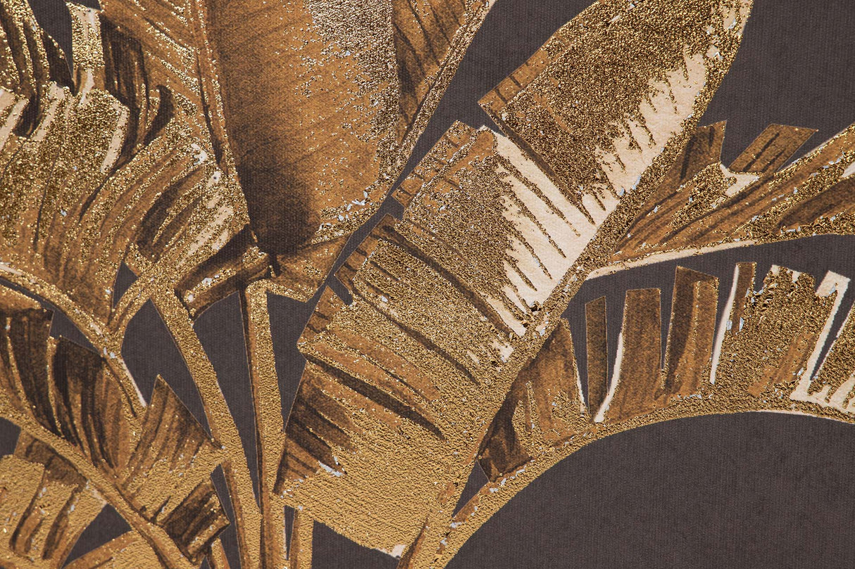 SET 2 CUADROS CON RELIEVE MARCO MARRON 63x4x83 CM