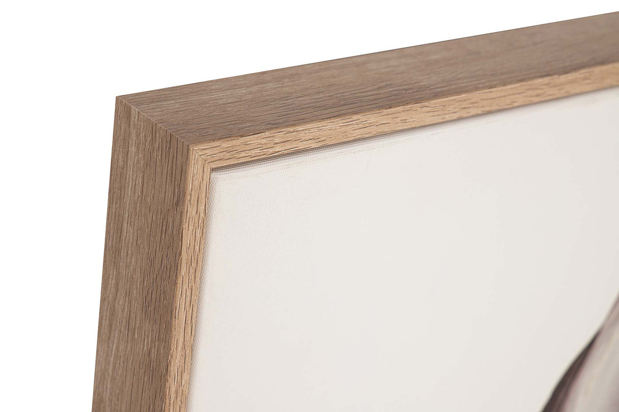 CUADRO MUJER 50% PINTADO A MANO 83x4x123 CM