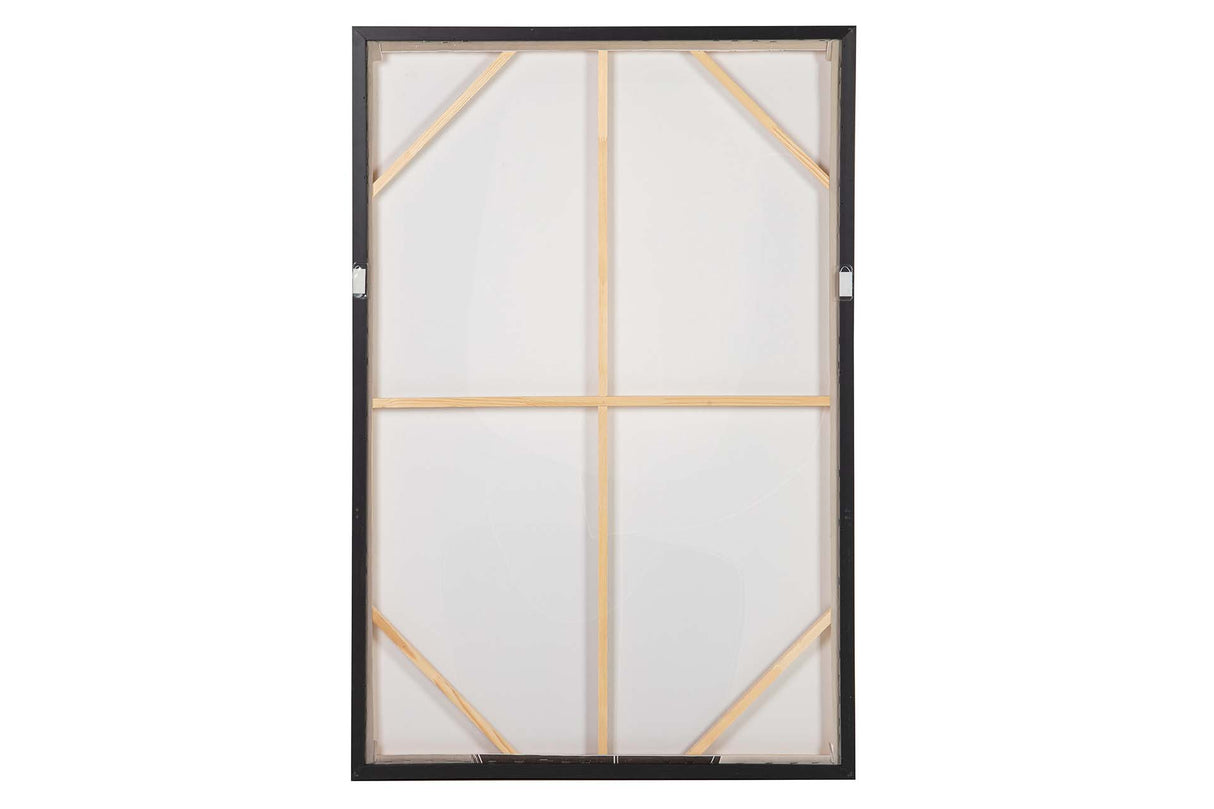 CUADRO ABSTRACTO 50% PINTADO A MANO 83x4x123 CM