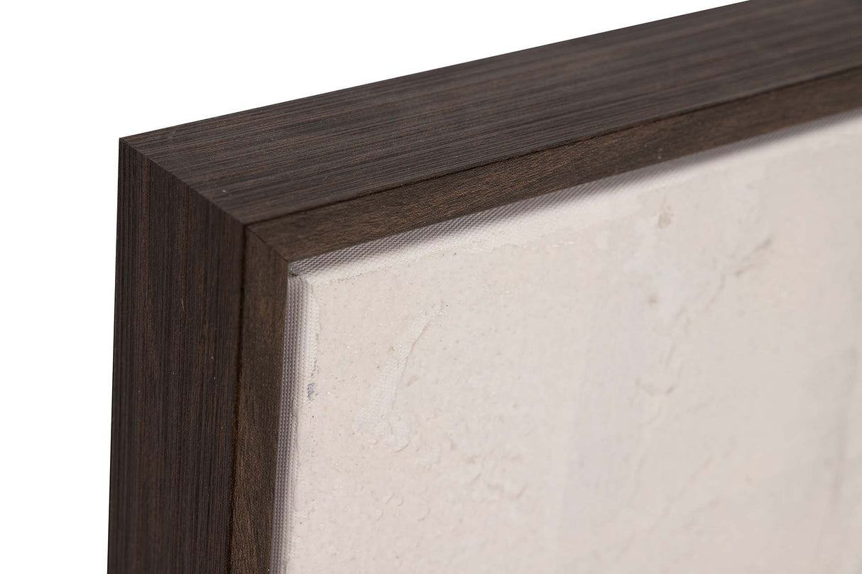 SET 2 CUADROS 50% PINTADO A MANO 63x4x83 CM