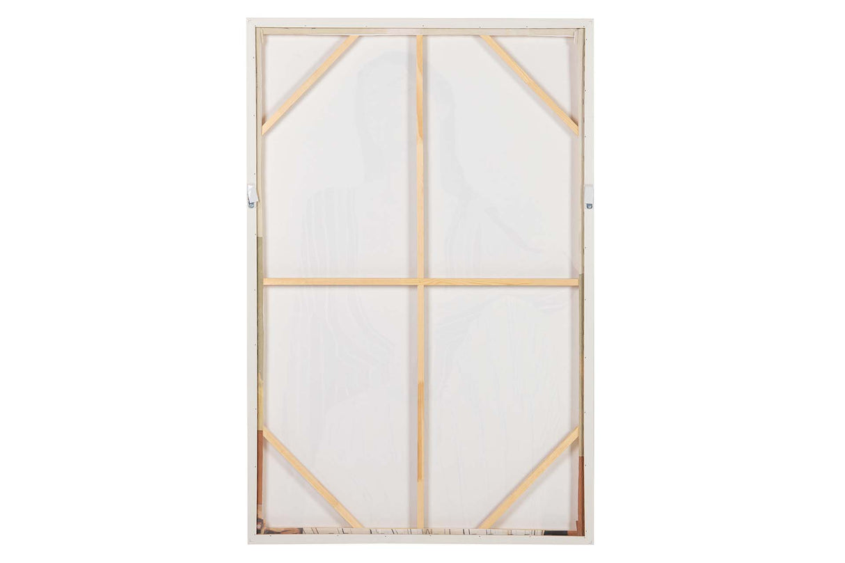 CUADRO MUJER 50% PINTADO A MANO 83x4x123 CM