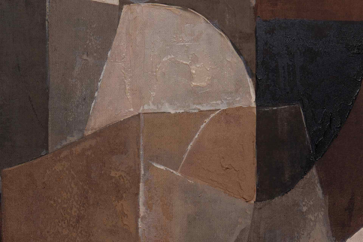 CAUDRO ABSTACTO 80% PINTADO A MANO 83x4x123 CM