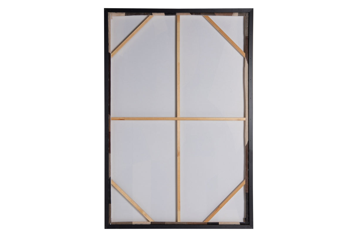 CAUDRO ABSTACTO 80% PINTADO A MANO 83x4x123 CM