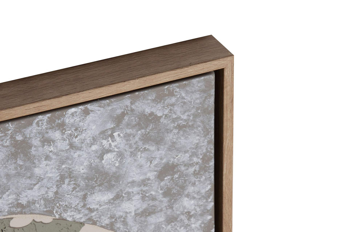 CUADRO MUJER 80% PINTADO A MANO 83x4x123 CM