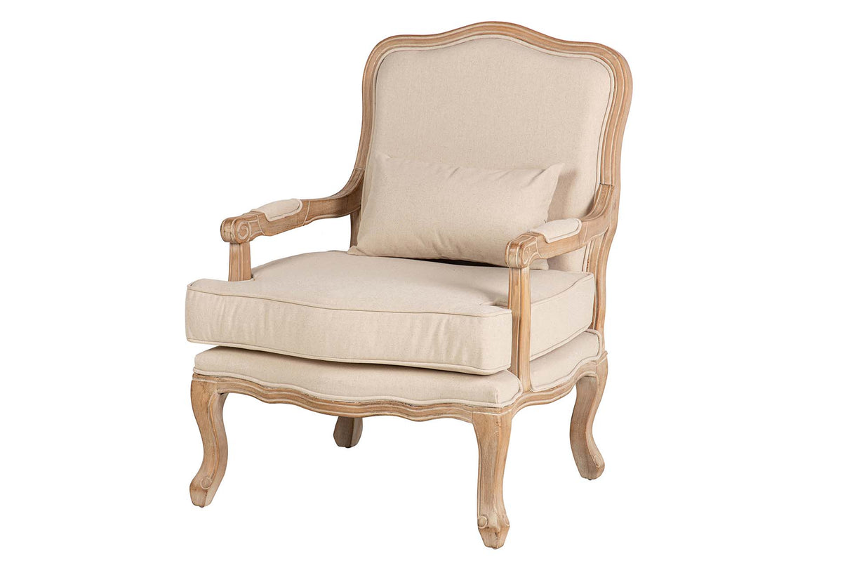 Gambe in legno di lino beige gambe in legno 64x72x92 cm