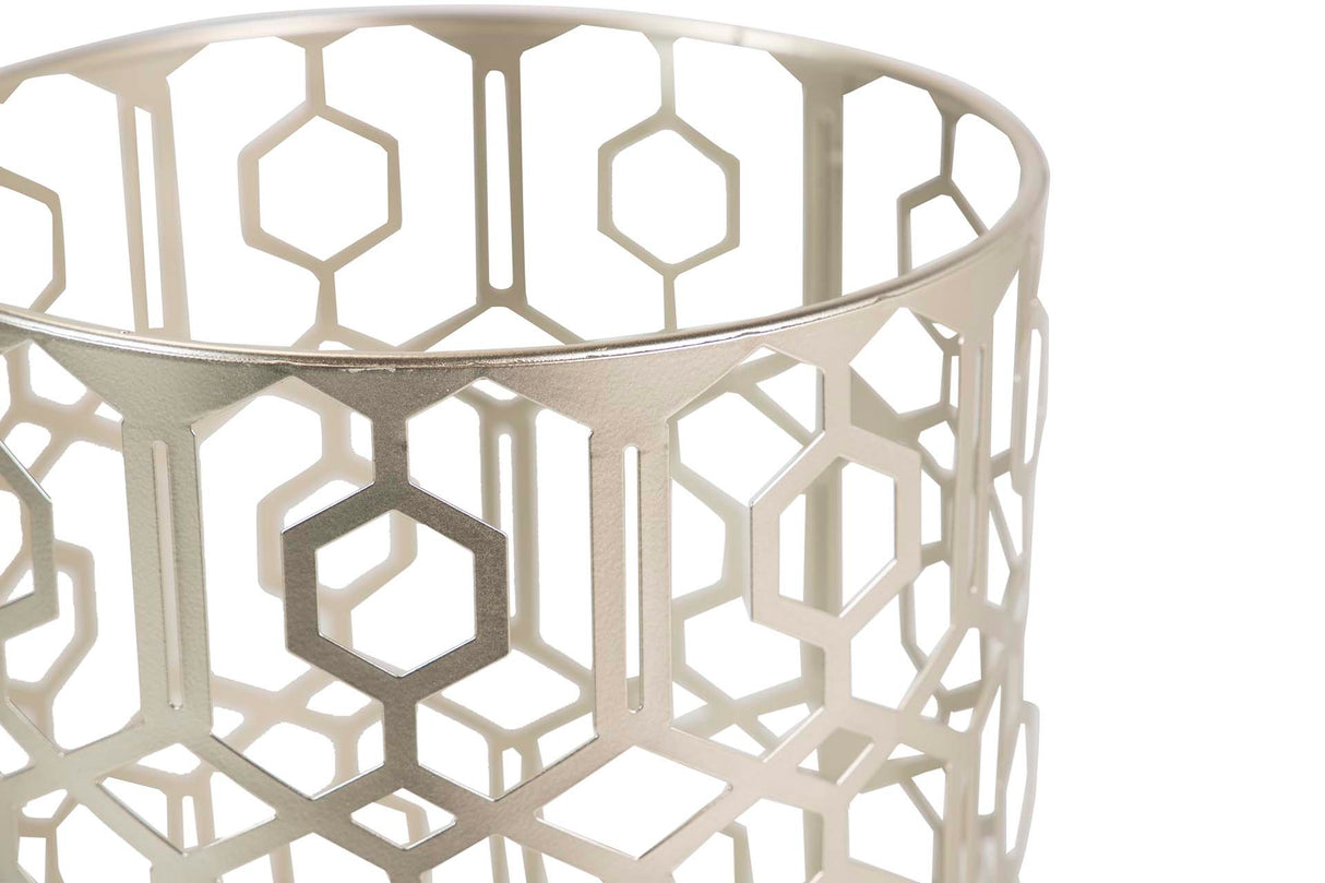 Metal Champagne Metal 24x24x48 cm