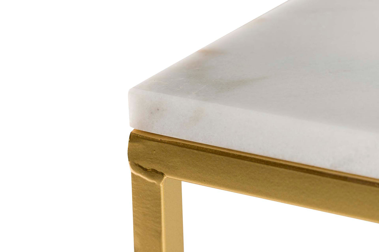 Set 2 Marmol Metal 100x30x75 91x26x6cm