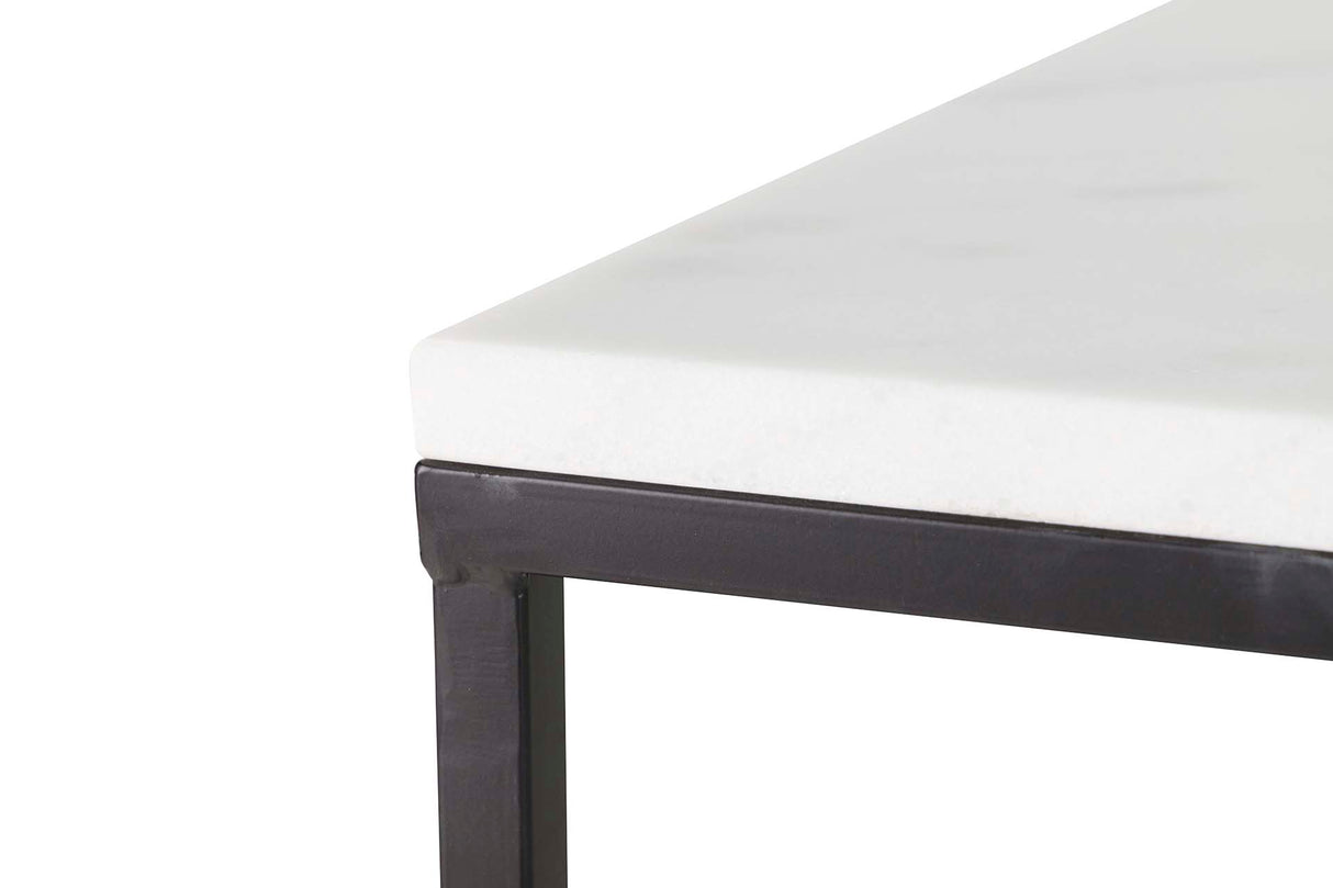 Set 2 Marmol Metal 100x30x75 91x26x6cm