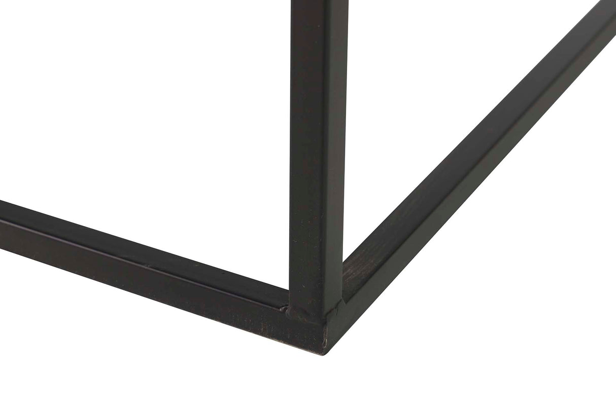 Set 2 Marmol Metal 100x30x75 91x26x6cm