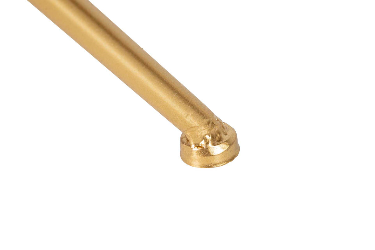 Definir 2 mesas de espelho de metal 44x39x74 42x39x63 cm