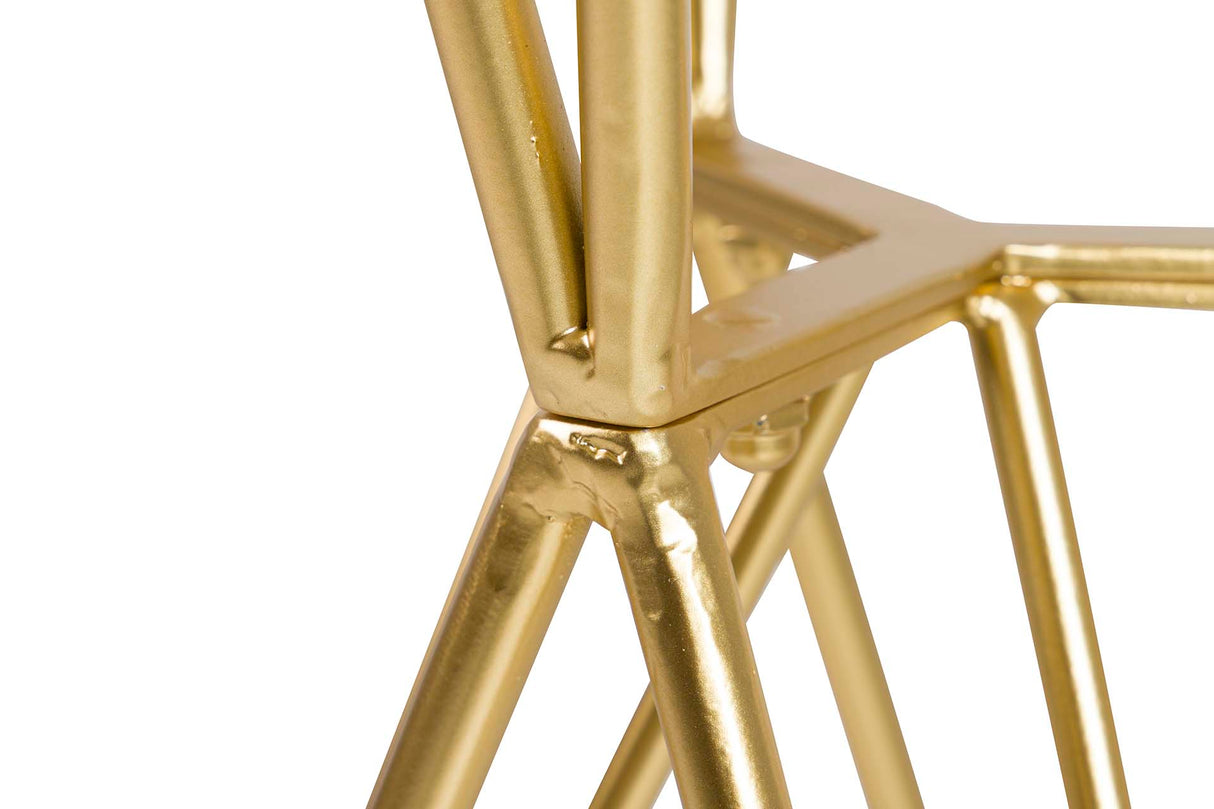 Tableau de métal en marbre haut 70x70x110 cm