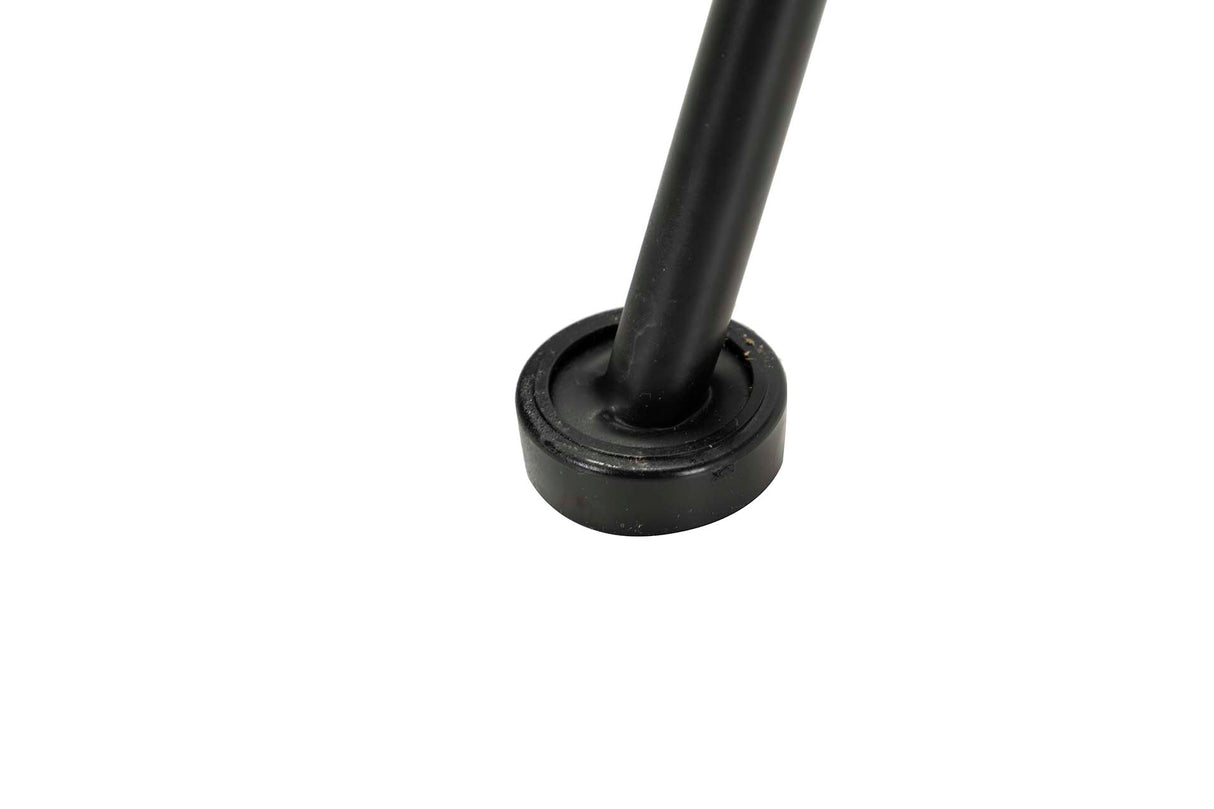 Schwarz natürlicher synthetischer Ratan 53x56x82 cm