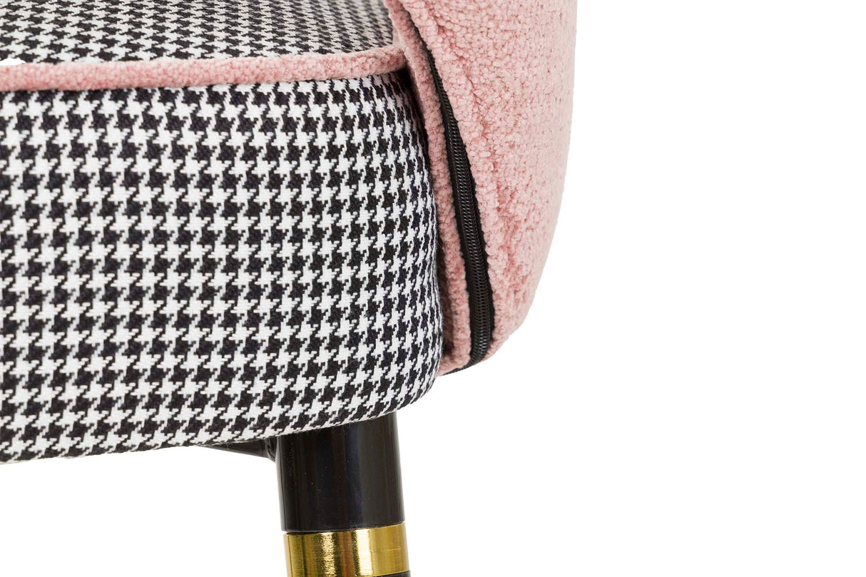 Houston Granrate Velvet Stool 51x53x102 cm