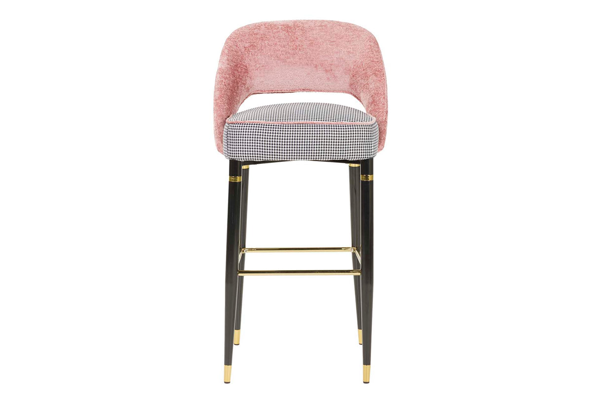 Houston Granrate Velvet Stool 51x53x102 cm