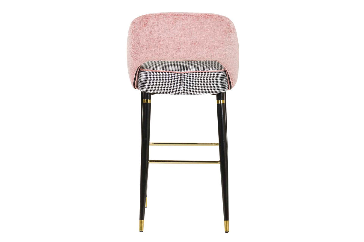 Houston Granrate Velvet Stool 51x53x102 cm