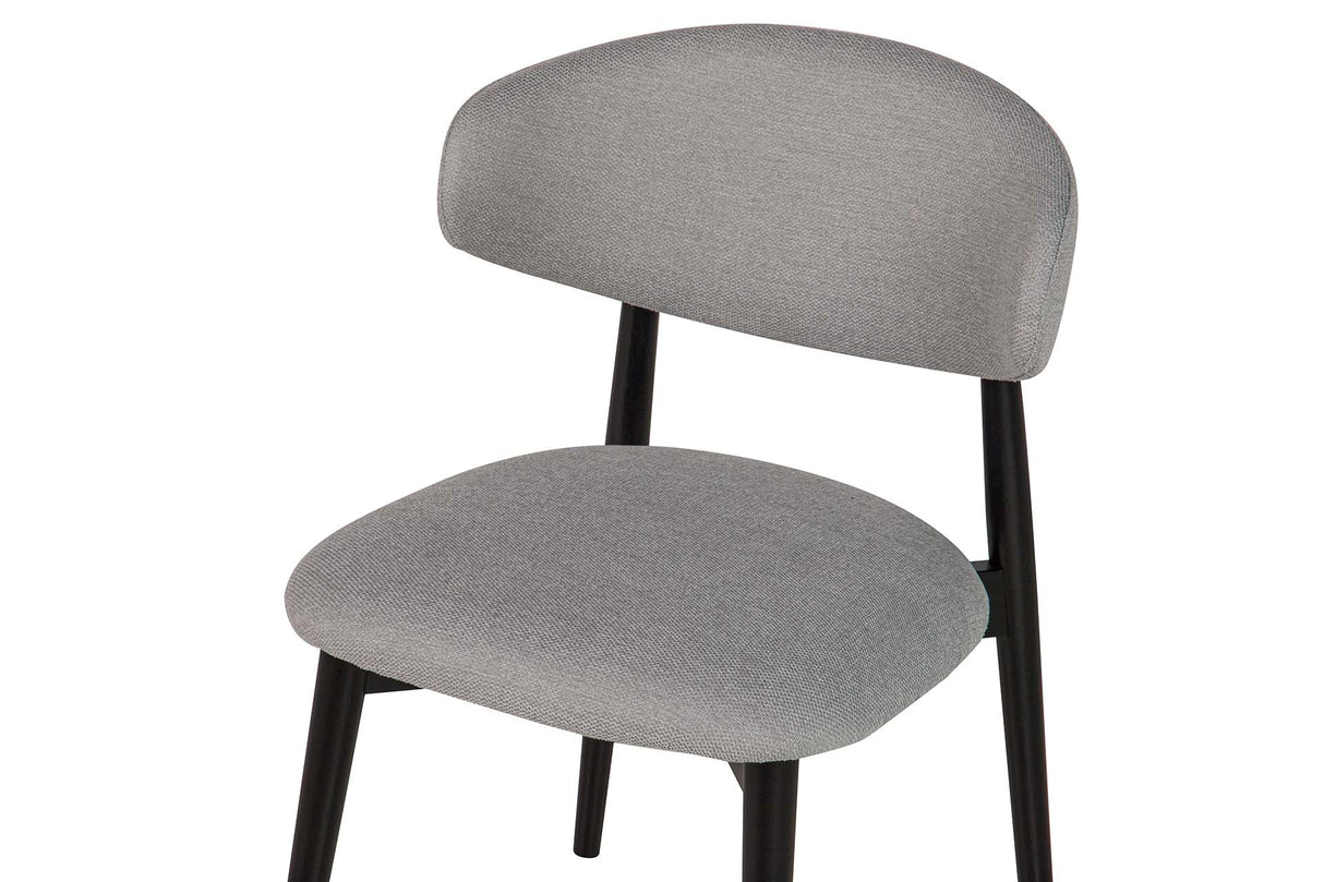 Polyester Stuhl Holz Eichenbeine 54x5 x 83 cm