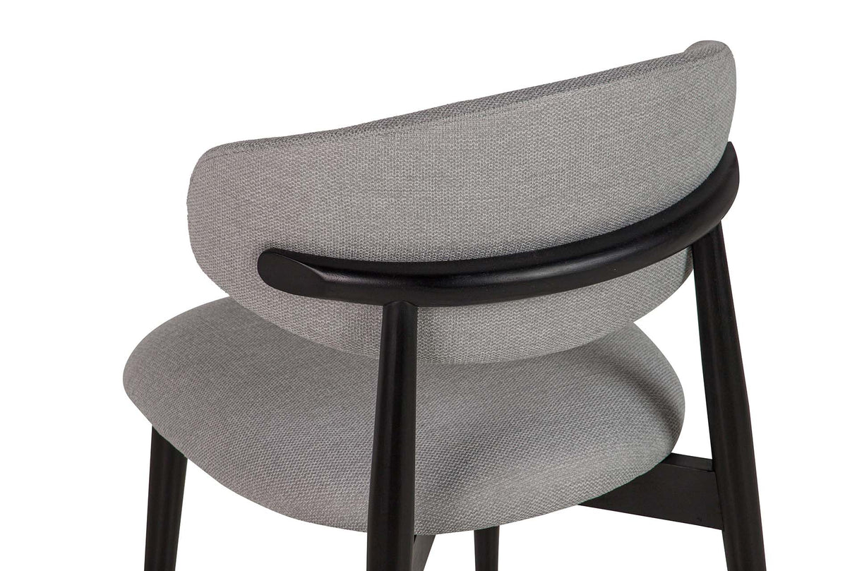 Polyester Stuhl Holz Eichenbeine 54x5 x 83 cm