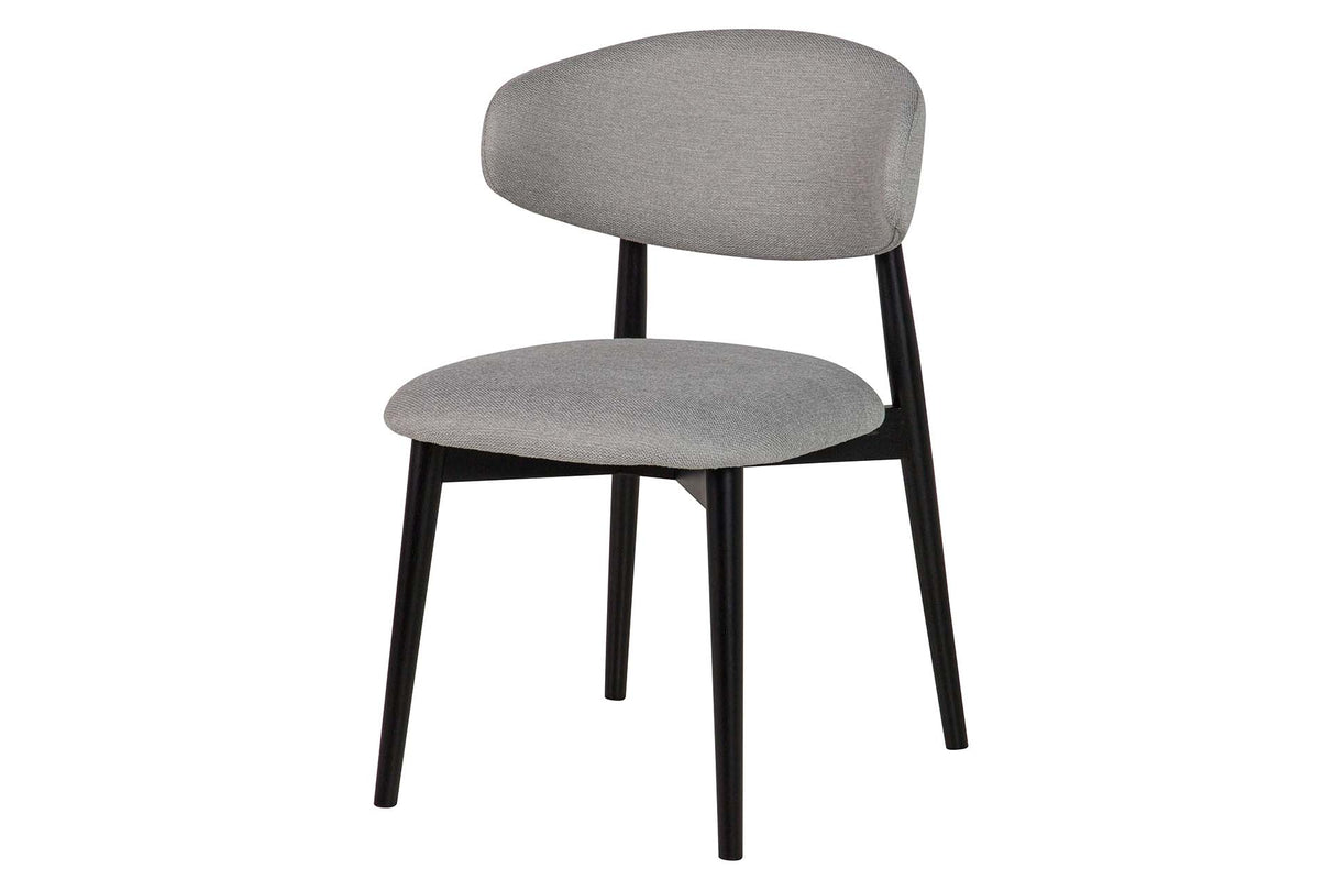 Polyester Stuhl Holz Eichenbeine 54x5 x 83 cm