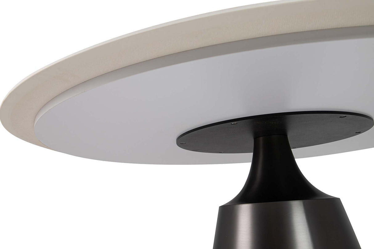 Céramica Table à manger inoxydable Corfu 150x150x76 cm