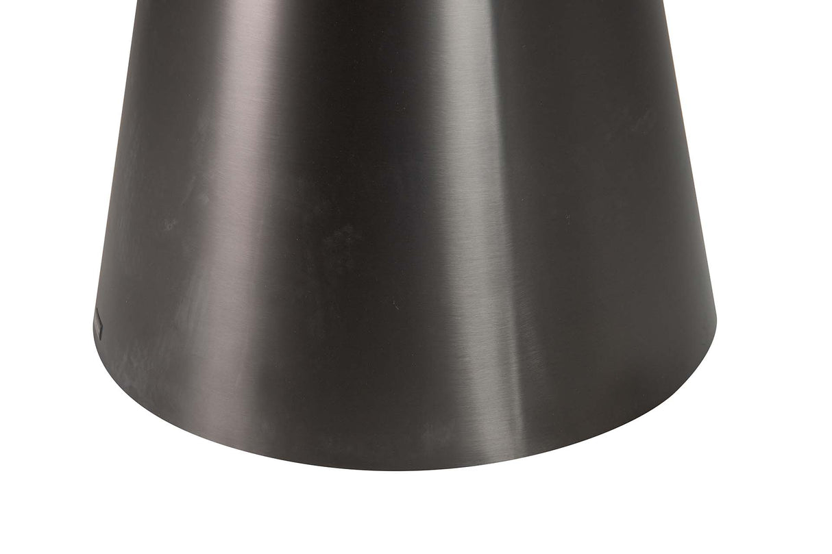 Céramica Table à manger inoxydable Corfu 150x150x76 cm