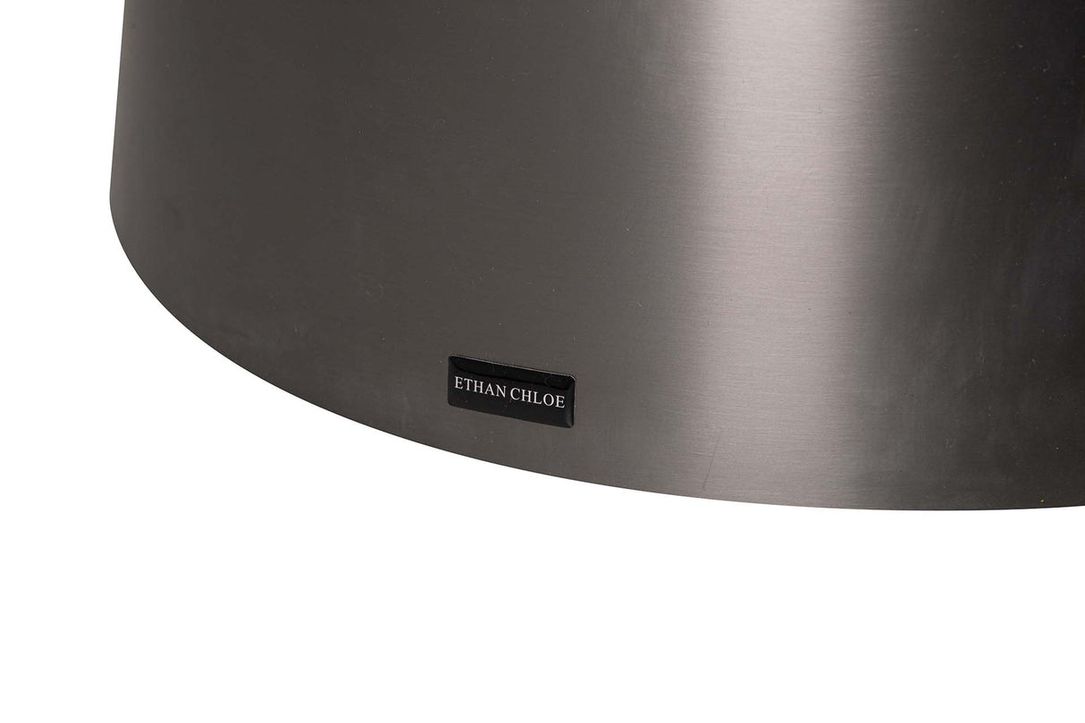 Céramica Table à manger inoxydable Corfu 150x150x76 cm