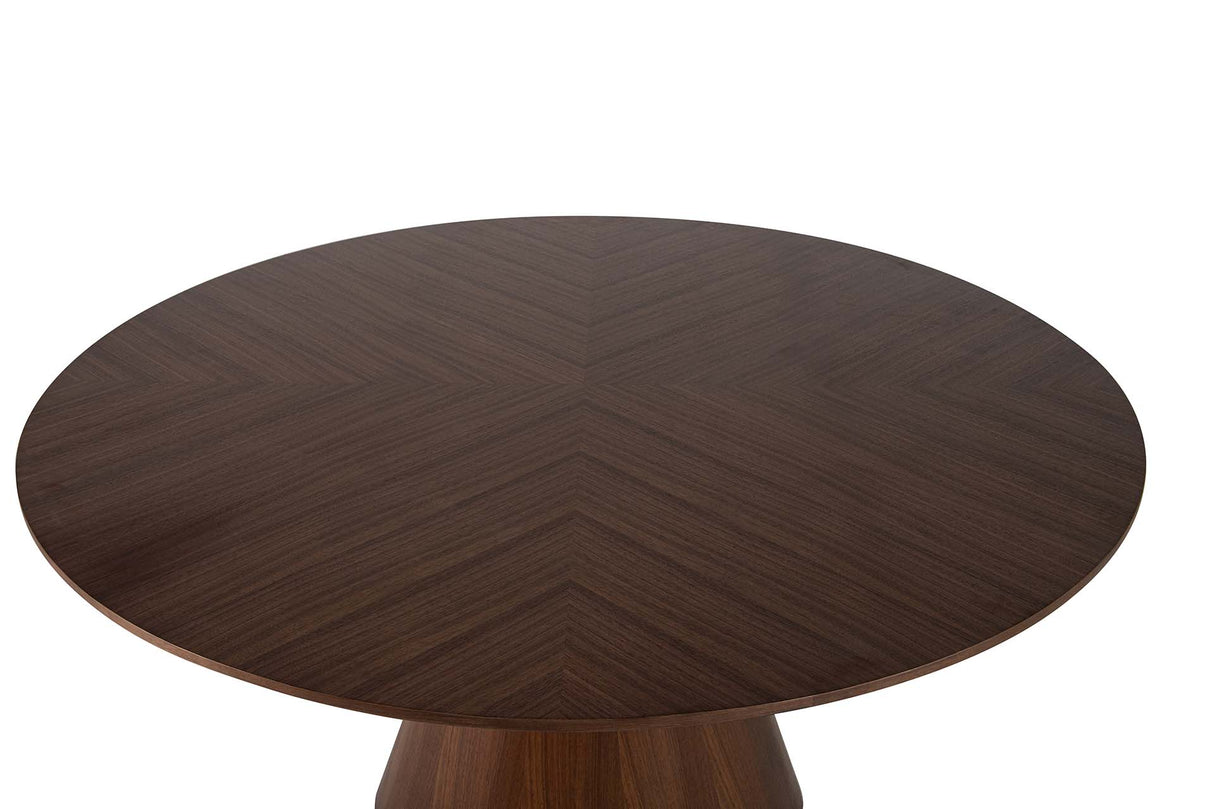 Table à manger en métal noir Surrey 150x150x75cm