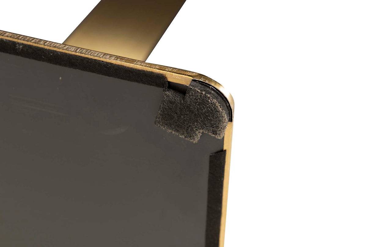 Mesa de jantar Inox. Lodi 80x80x75 cm de pedra