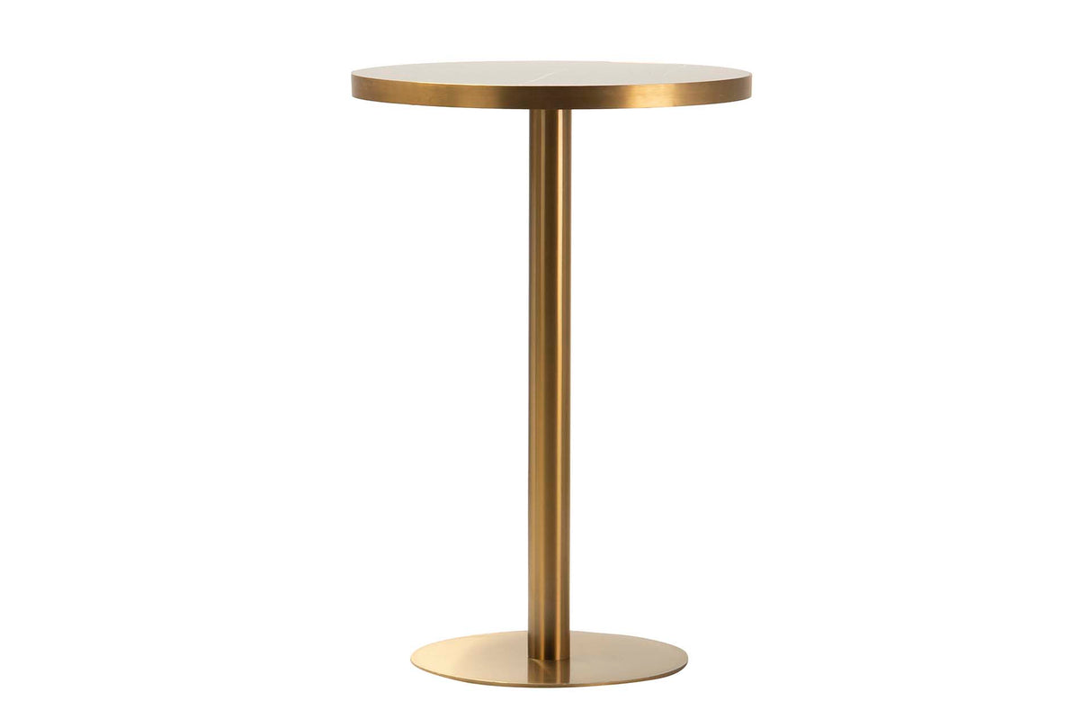 Table à en acier inoxydable Lodi 70x70x105 cm